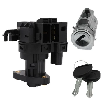 

12458191 Lock Cylinder Protect Easy Install Durable Auto Interrupter Truck Car Ignition Switch Spared Parts Key For Chevrolet