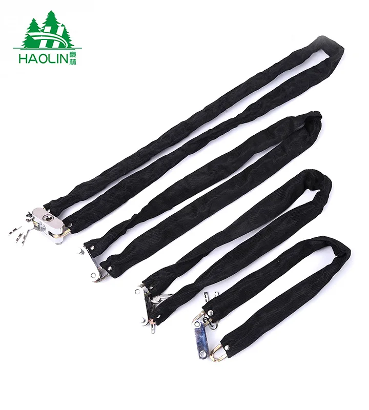 

Bicycle Chain Lock Leaf Chain Lock Cloth Wrapper Waterproof Chain Lock Motorcycle Lock Square Head Chain Lock