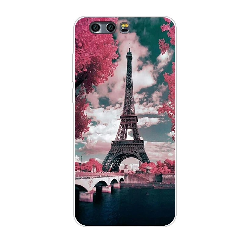 Mewah Lembut Fundas Huawei Honor 9 Honor9 TPU Case Ponsel 5.15 