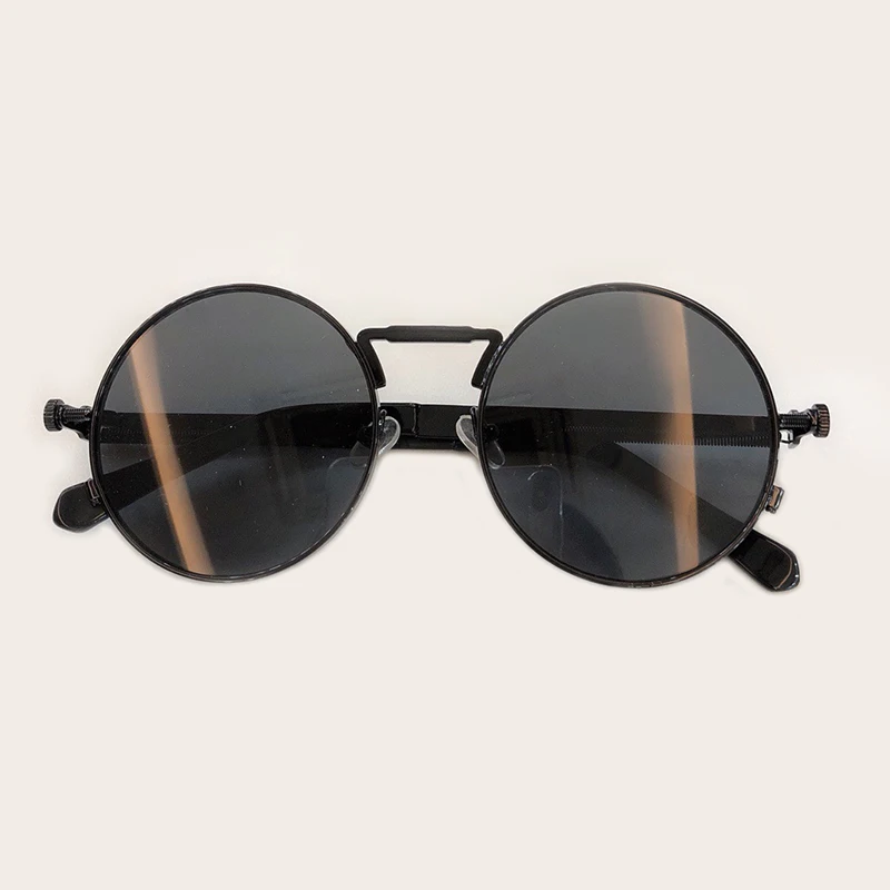No4 Sunglasses Ретро Круглые женские солнцезащитные очки брендовые дизайнерские женские солнцезащитные очки с металлической оправой женские солнцезащитные очки с защитой от ультрафиолета - Цвет линз: No4 Sunglasses