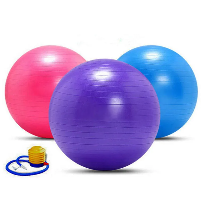 

PVC Yoga Ball Fitness Ball Pilates Balance Ball Extra-large Thick Explosion-Proof guang mian qiu mo sha qiu