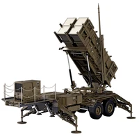 1/12 USA Missile Launcher Car Radar Military Truck  Offroad Unassembled Model KIT DIY Self-Assembly MenToy HobbyToki HG-804 805 1