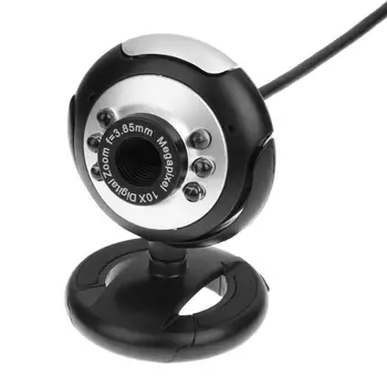 

USB 12M HD Camera with Microphone 30 Mega Pixel Web Cam 6 LED HD Webcam Camera MIC FOR PC LAPTOP