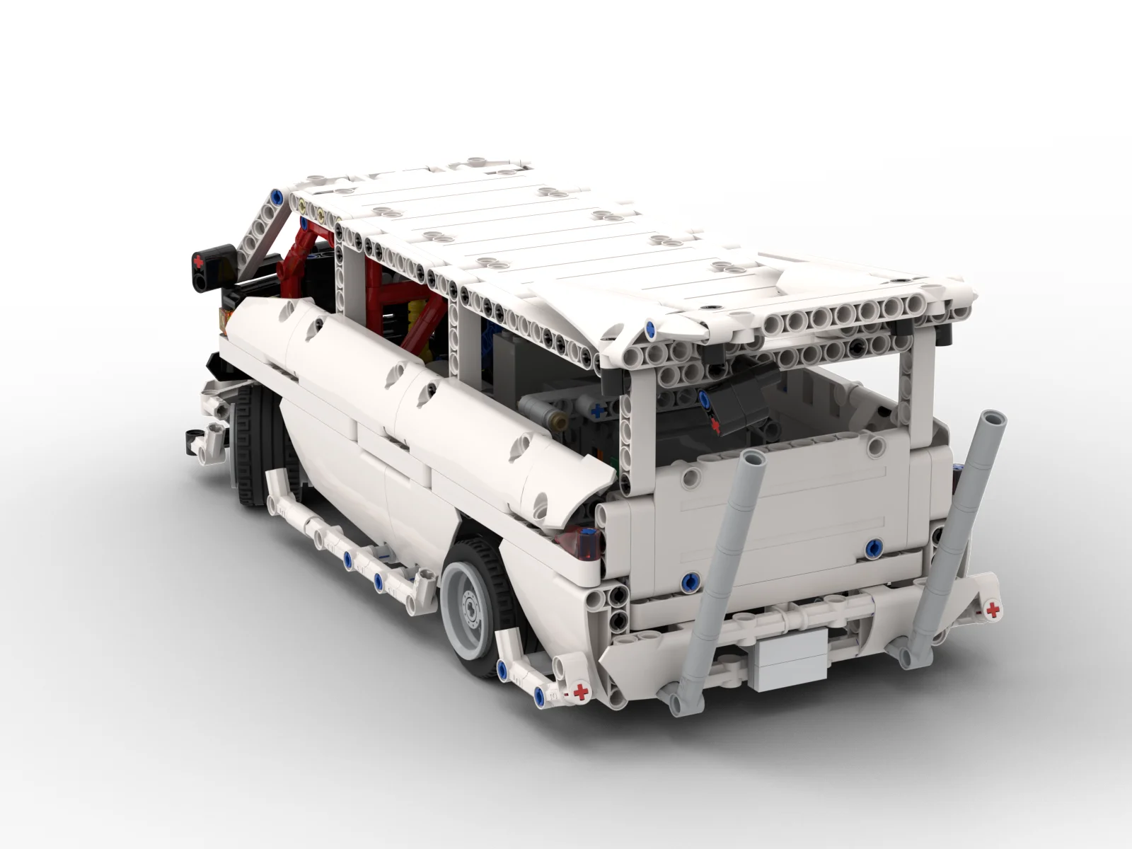 RC Функция питания техника RC Дрифт Ван MOC-25209 Строительные блоки Набор игрушек развивающий детский подарок на день рождения