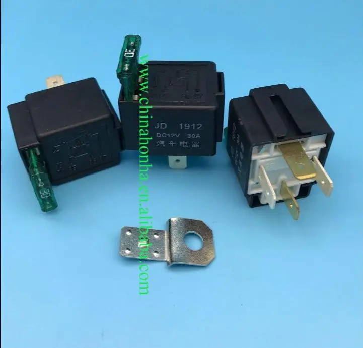 12V 30/40 A Amp 4 Pin P реле автомобильный ремень автоматический предохранитель гнездо --