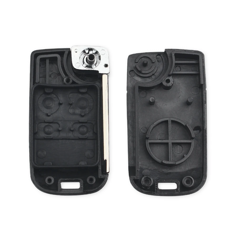 KEYYOU 3/4 pulsanti modificato Flip pieghevole Shell chiave remota per Ford Edge Flex spiegatore spedizione Focus Lincoln Mercury Navigator - H483009a6a5d1433781d946745230c9a5m