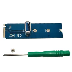 NGFF-Cable de extensión de tarjeta elevadora M.2 a PCI-E X16, ranura M2 a USB 3,0, adaptador macho a hembra, tarjeta minera para BTC Litecoin