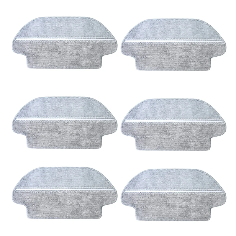

6 Pcs Robot Vacuum Dry and Wet Separation Cleaner Mop Cloth Cleaning Cloth Rag for Xiaomi Mijia STYJ02YM Robotic Vacuum Cleaner