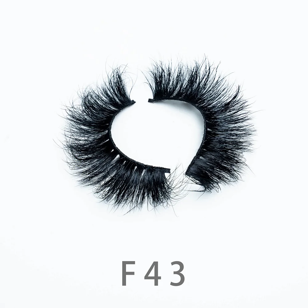 

14-18mm 5D Handmade Real Mink Strip Lashes Natural Silk Eyelashes Dramatic Volume Fake Makeup Eyelash Extension Tools