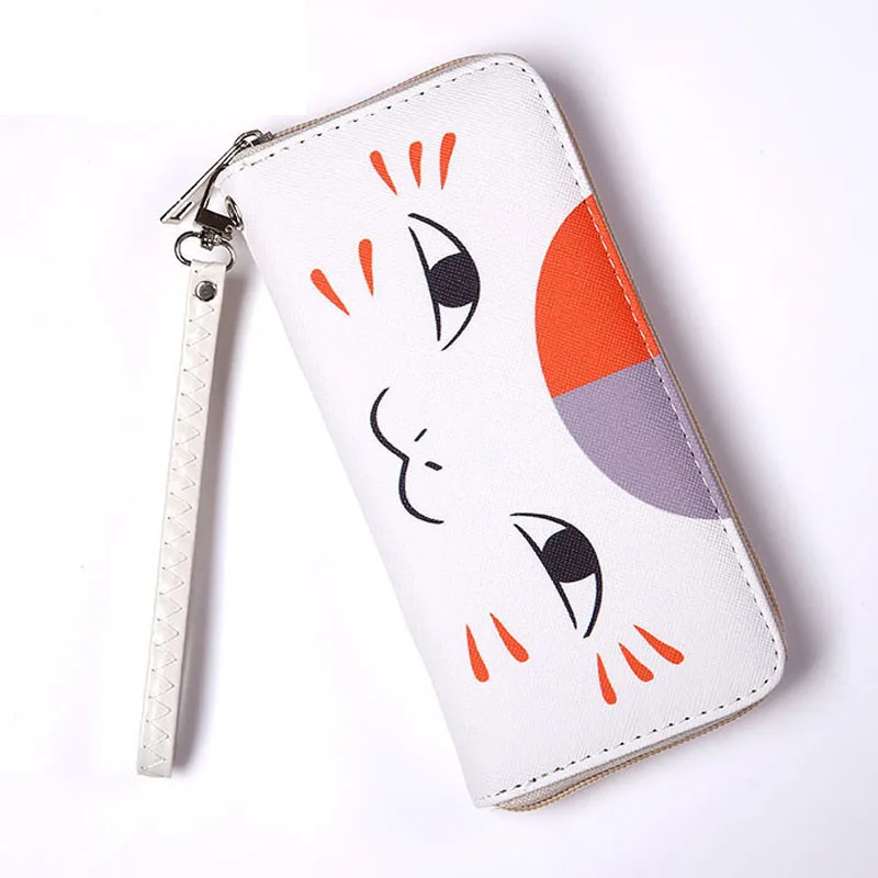 Natsume yuujinchou-1 Аниме Дата живой Длинный кошелек на молнии Tokisaki Kurumi/Izayoi Miku из искусственной кожи кошелек - Цвет: Natsume yuujinchou-1