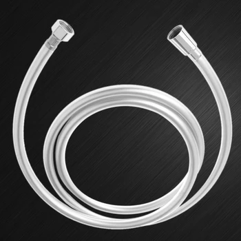 

High Pressure Silver Smooth For Bath Handheld Shower Head Flexible Shower Hose
