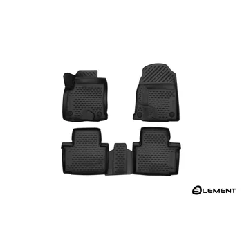 

3D mats in salon Haval H2 09/2014, 4 PCs (PU) (Ash)