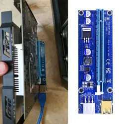 Câble d'alimentation PCI E, Stable, 1x à 16x009s, pour le minage 