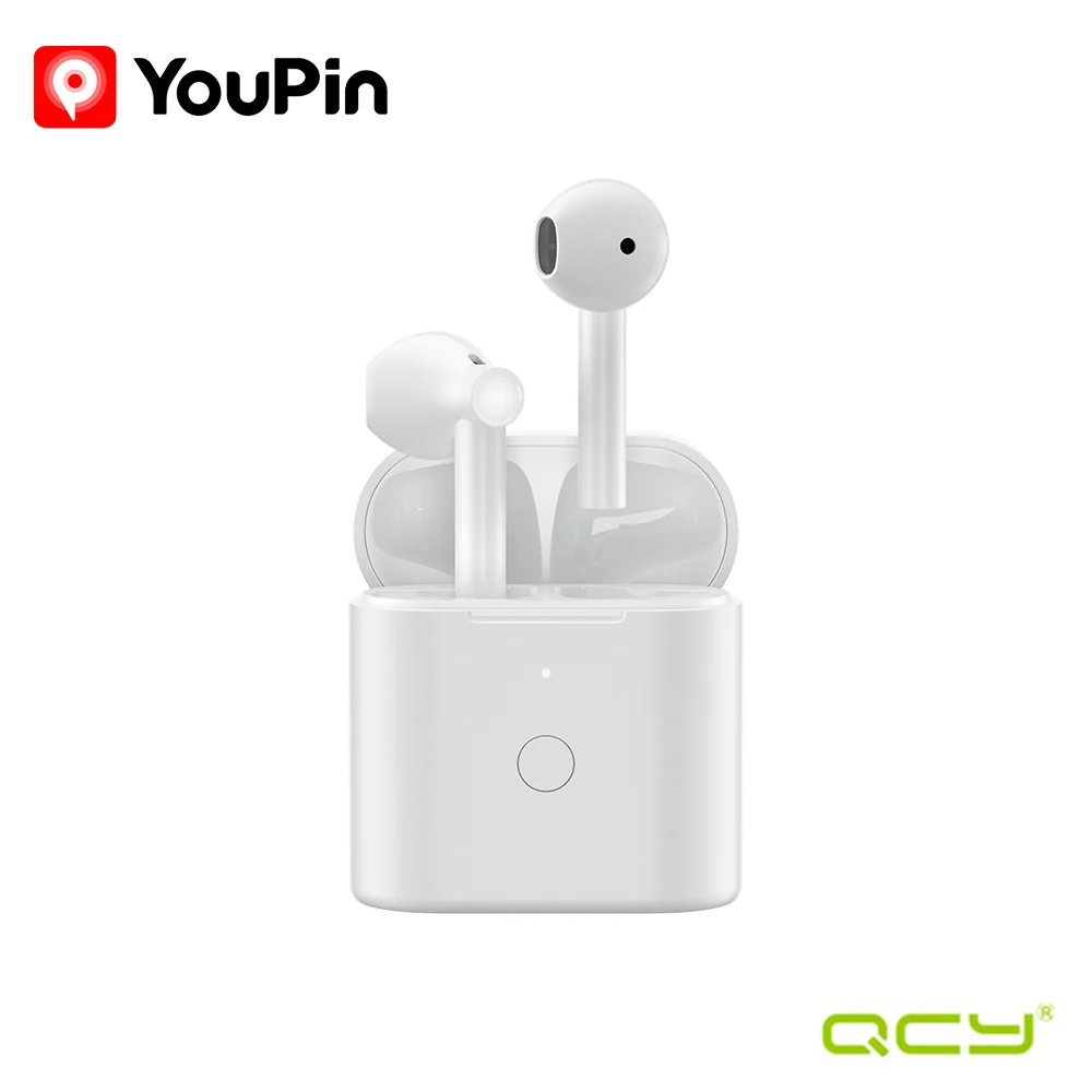 Xiaomi QCY T7 HiFi стерео бас наушники True TWS переключатель Холла гарнитура ENC