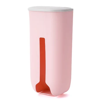 

Wall-Mounted Trash Bag Storage Box With Lid Storage Rack Bathroom Kitchen Trash Bag Storage For Home Diy Tools Parts 2020 New