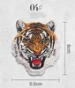 Animal Tiger Leopard Embroidery Patches Ironing Applications for Military Army Stripes Clothes Iron on Clothing Applique Sticker ► Photo 3/6