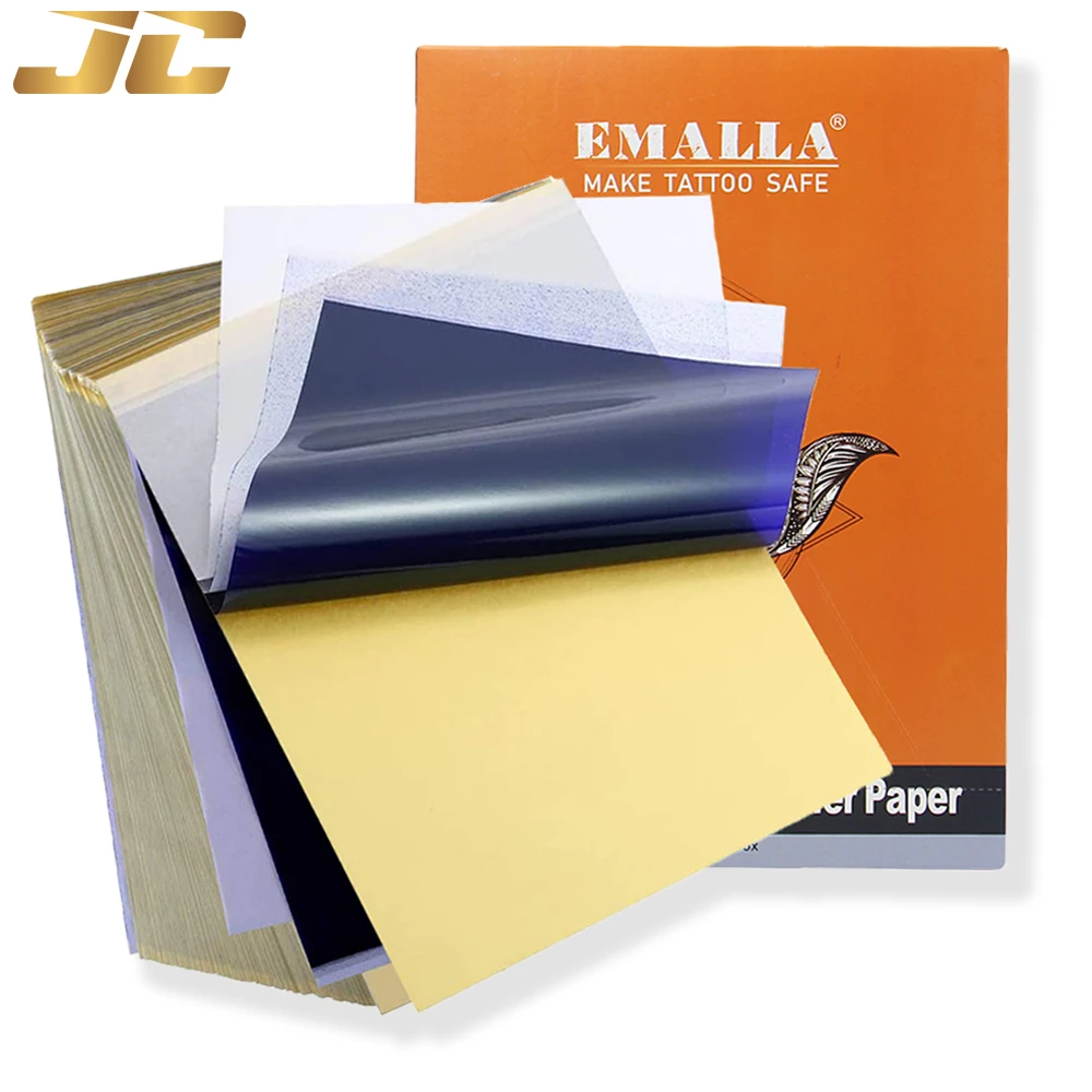 10/30/50/100 Sheets Tattoo Transfer Paper Thermal Stencil Transfer Copy