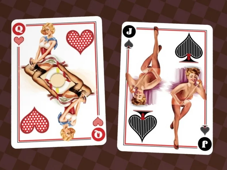 Велосипед Pin Up игральные карты Волшебная колода Покер Размер Ограниченная серия