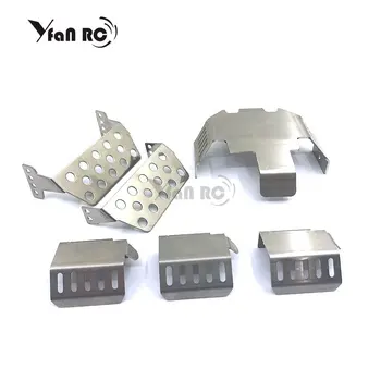 

Free Shipping Trx6 G63 large g Benz chassis stainless steel armor plateFor 1/10 RC Crawler Car TRX6 TRX-6 G63 yf0215