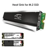 M.2 SSD NVMe радиатор охлаждения 2280 твердотельный накопитель на жестком диске радиатор M2 NGFF PCI-E NVME Алюминий теплоотвод охлаждающая Тепловая площадка ► Фото 2/6