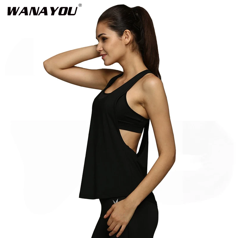 Женские безрукавные футболки для йоги быстросохнущая Спортивная жилетка