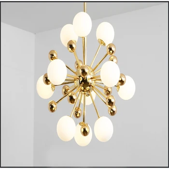 

Nordic golden snow ball Magic Bean Lights Pendant Lights Light Fixtures for Living Room Dining Room kitchen Bedroom Hanging lamp