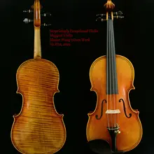 Настоящая фотография выдающегося звучания скрипки! Скрипка маггини модель! редкий! 200-летняя ель № W12