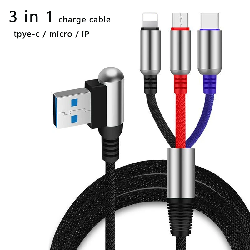 Мульти 3 в 1 usb зарядный кабель для samsung note8 s7 s8 type c зарядный шнур для huawei mate20 p20 micro usb chager провод для oppo