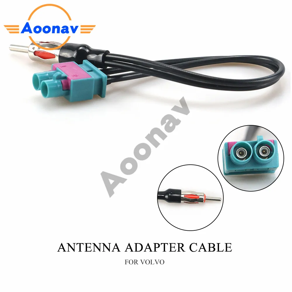 Aoonav 13-016 Car Stereo Radio Antenna Adaptor for-AUDI - FOR-SEAT for-SKODA for-VW 2002+ (all models) / 2001+ | Автомобили и