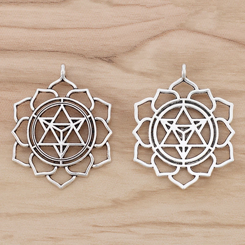10 штук медитационные Подвески Merkaba для изготовления ювелирных изделий