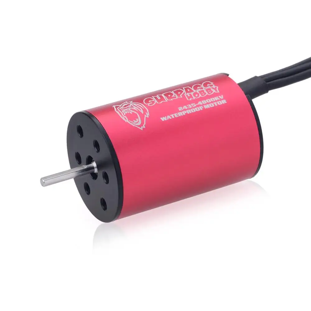 Бесщеточный мотор 2430 2435 4800KV 6100KV 2S для Traxxas tiiya Redcat HSP 1/16 1/18 RC багги дрифт