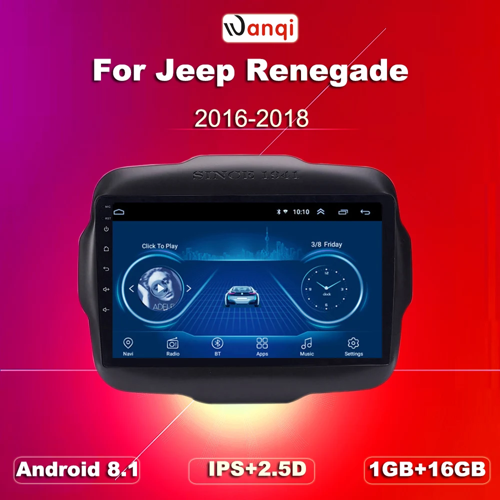 Автомобильная Мультимедийная система 9 дюймов Android 8 1 полный сенсорный экран для