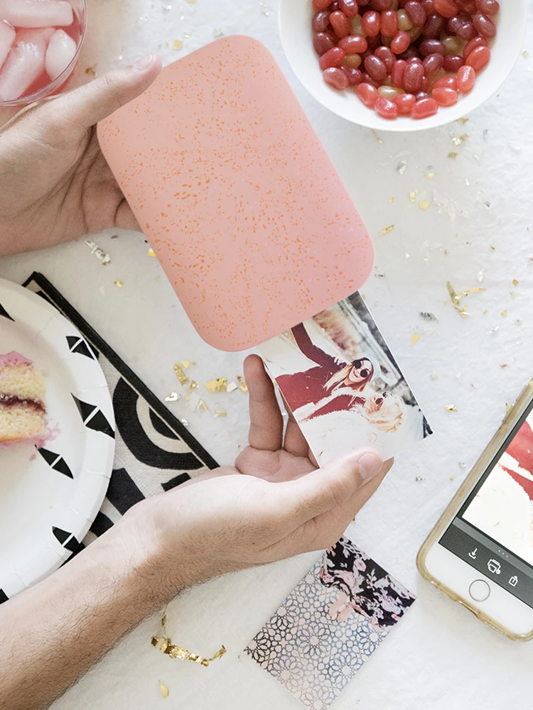 hp sprocket printer pink