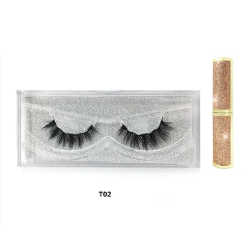 

B Magnetic Eyeliner Liquid Eyeashes Kit Waterproof Long Lasting Eyeliner False Eyelashes Makeup Kits Reusable -