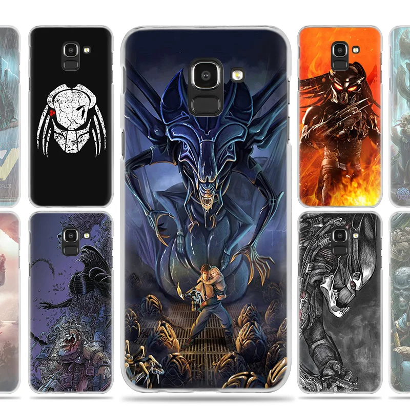 

Alien Vs Predator Painted Case Cover for Samsung Galaxy A50 A80 A70 A60 A40 A30 A20 A20e A10 A9 A7 A6 Note 8 9 10 Plus 2018 5G