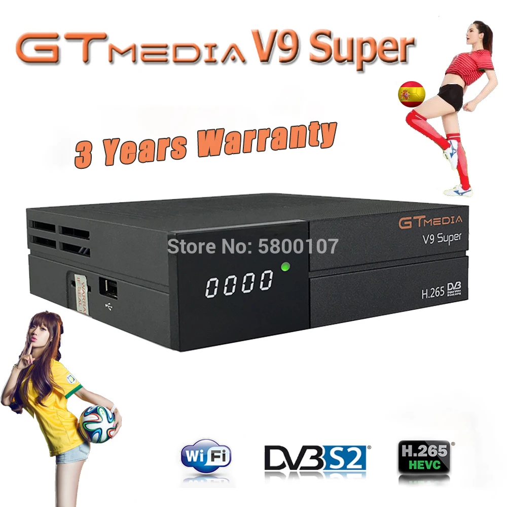 Новейший 1080P GTmedia V8X спутниковый приемник h.265 Full HD Freesat V9 супер обновленный от V8 Nova
