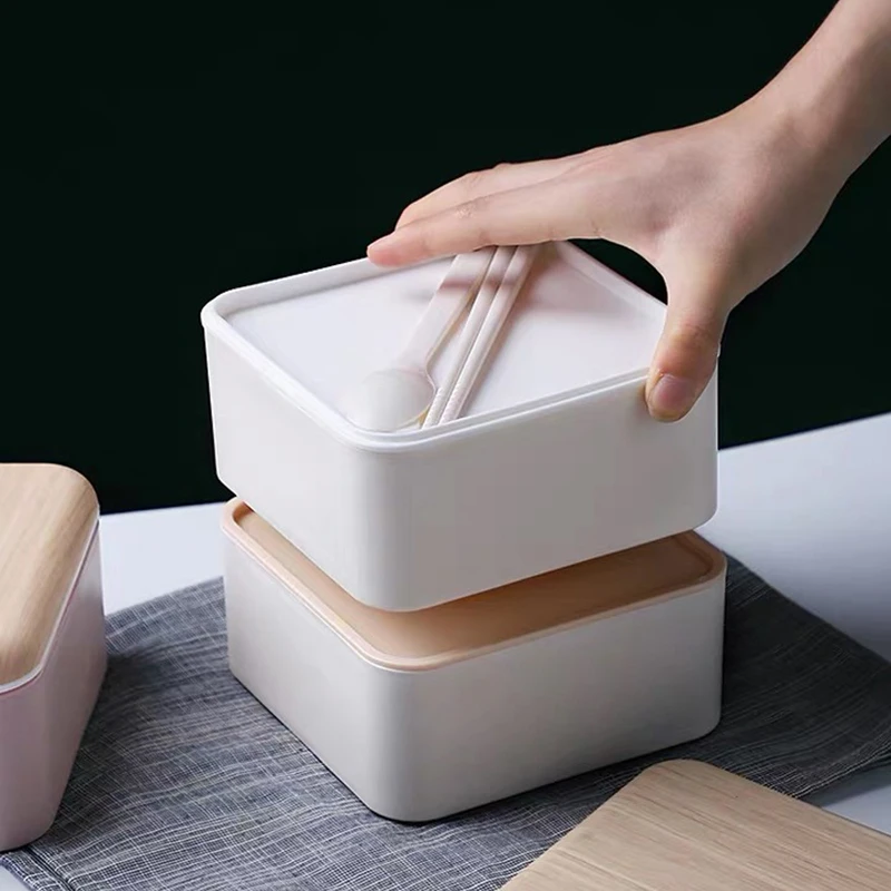 1 шт. дорожная коробка для еды Bento Snack сэндвич в японском стиле Ланч-боксы для детей школьный Ланчбокс контейнеры для еды