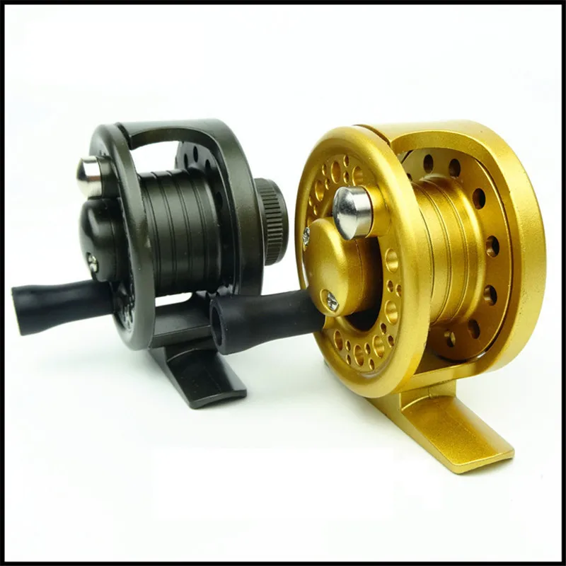 GLEEGLING Рыболовные катушки для ловли со льдом алюминиевая Рыболовная катушка рыбы