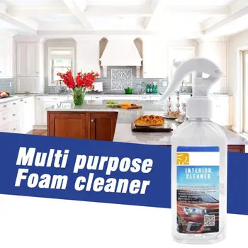 

200ml Multi-functional Car Interior Agent Universal Auto Window Door Chair Cleaning Retreading Agent Foam Cleaner