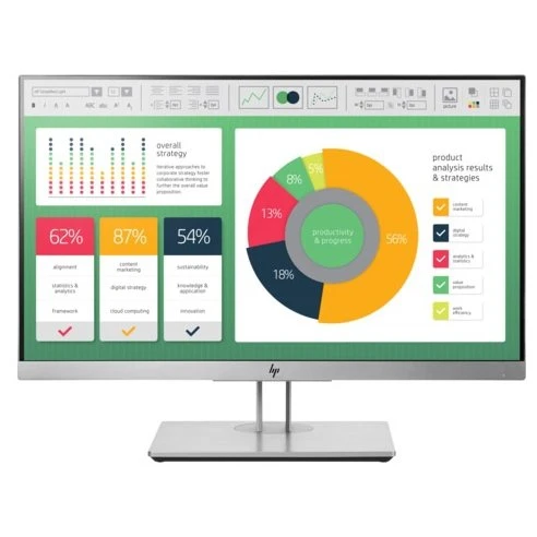 Монитор HP 21.5" EliteDisplay E223 серебристый IPS LED 5ms 16:9 HDMI DisplayPort Mat HAS Pivot 1000