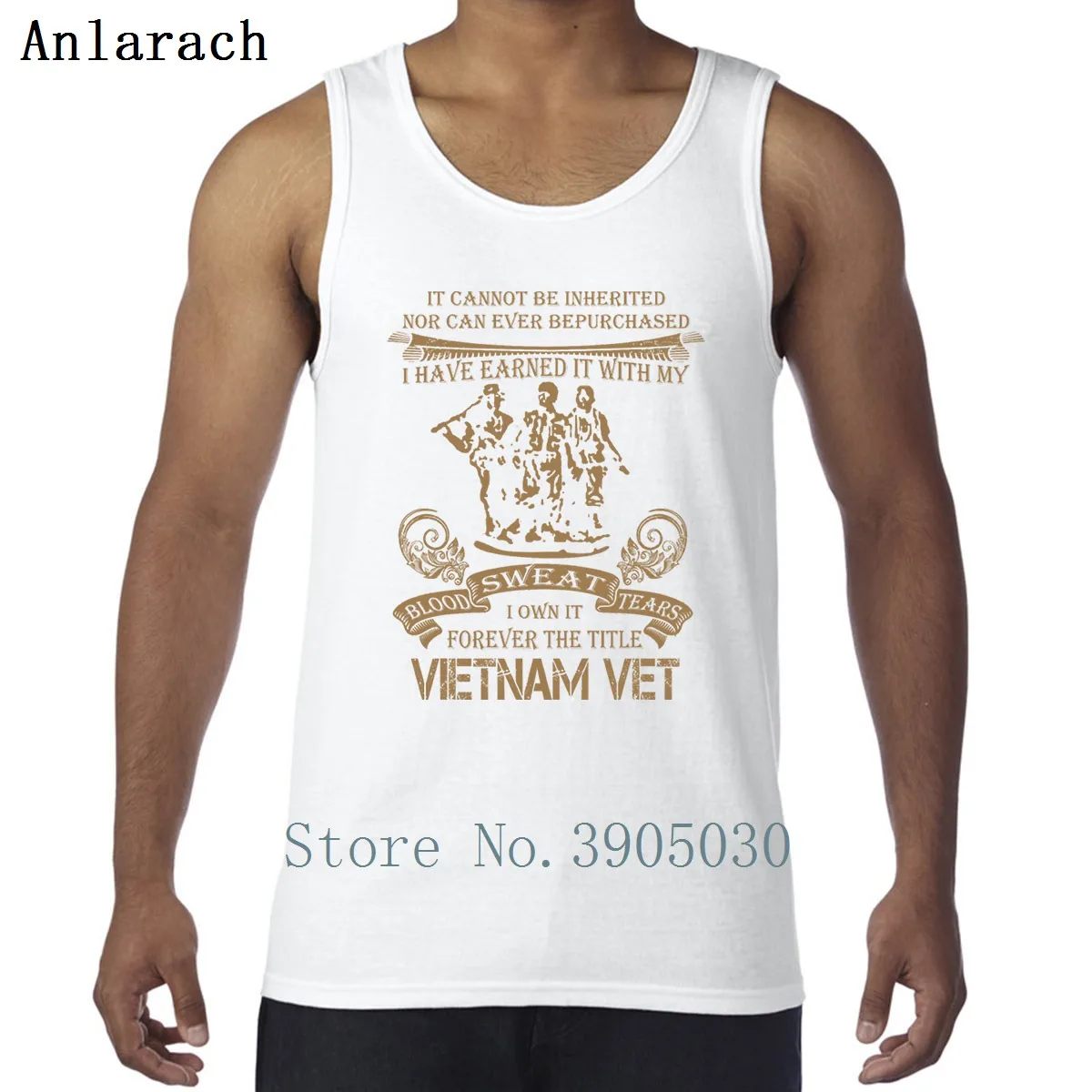 Бренд I Own It Forever The Title Vietnam Vet, весенне-осенние жилеты, спортивная одежда, мужская майка с круглым вырезом, трендовая, дышащая, Лидер продаж