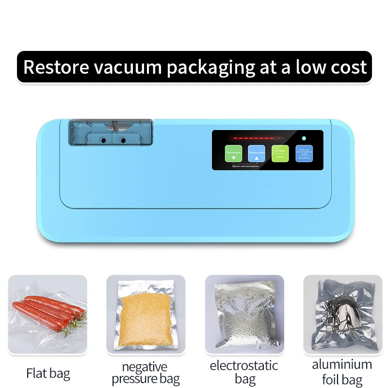 ShineYe Househlod Food Vacuum Sealer Packaging Machine Film Sealer Vacuum packer Give Free Vacuum Bags for K Food Saver 5