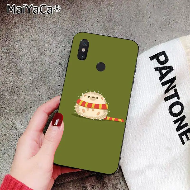 A15 MaiYaCa Darcy Ежик овечка Новинка чехол для телефона Fundas чехол для Xiaomi 8 9 se Redmi 6 pro 6A 4X7 note 5 7 - Цвет: A15