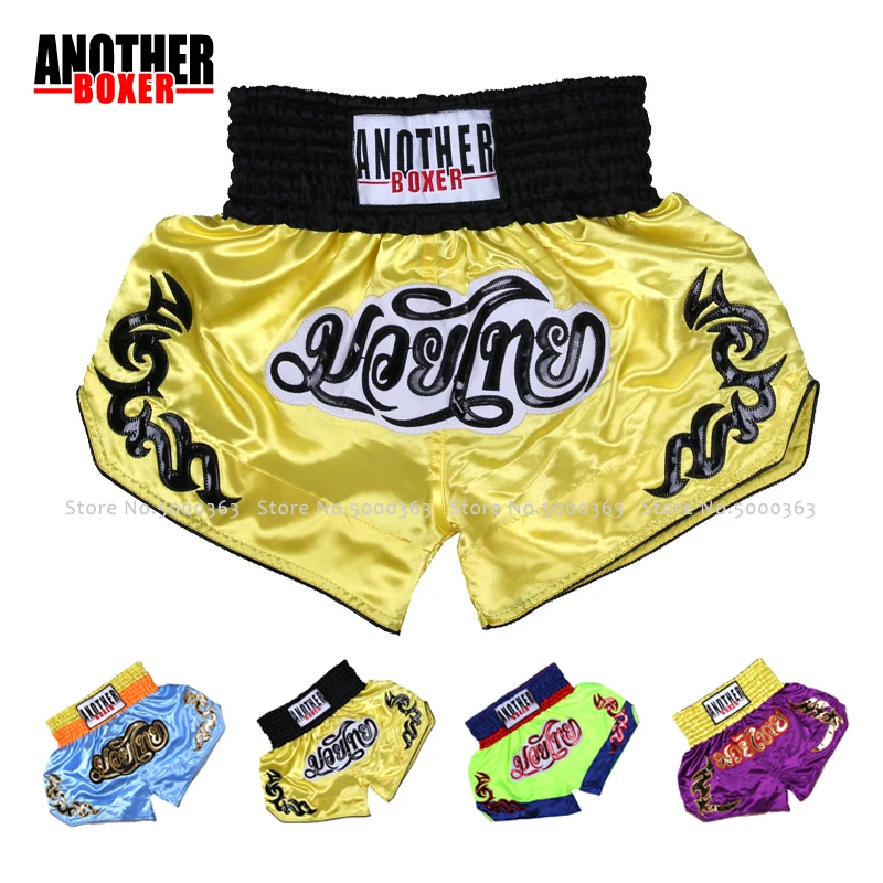 

MMa Kick Boxing Mens Women Muay Thai Shorts Boy Girl Kickboxing Bjj Trunks Kids Fitness Gym Children Fight Grappling Sanda Pants