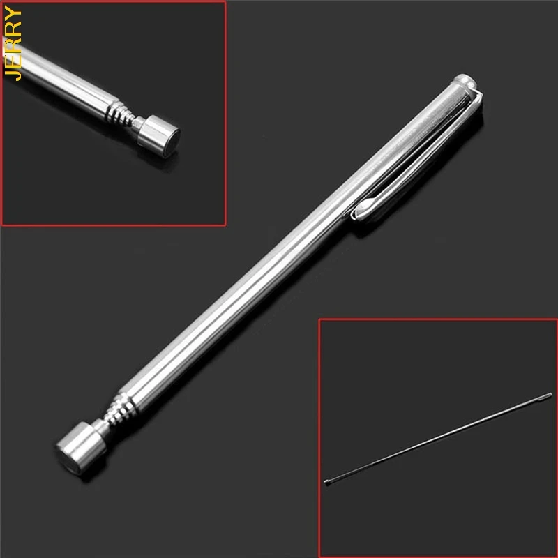 Hot sale mini portable adjustable length telescopic magnet magnetic pen pick up nut and bolt promotional hand tool