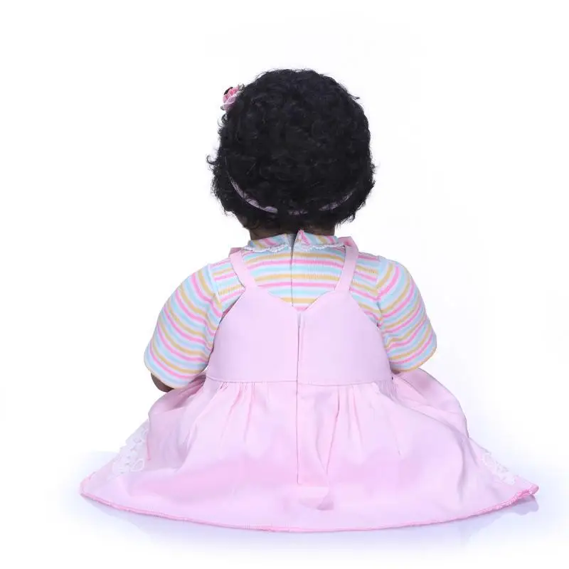 

New Style Creative Black Flesh Color Babydoll Top Features Popular High-End Unique Gift Send Foreigner Model Infant