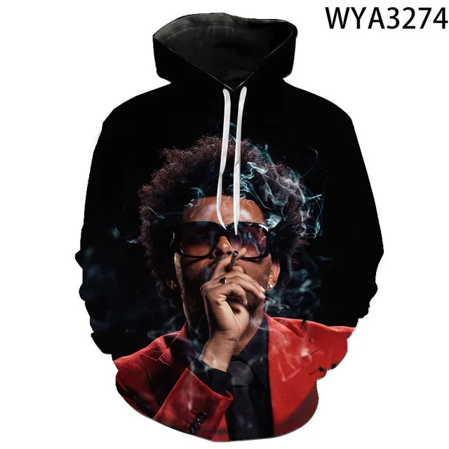 The Weeknd 3D Printed Men Women Children Hoodies Pullover Streetwear Cool Boy Girl Kids 2