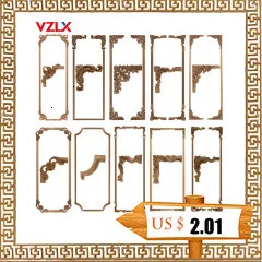 VZLX блоки головоломки Незавершенные деревянные буквы части модели изготовления деревянные украшения аксессуары мебель ремесла украшения дома