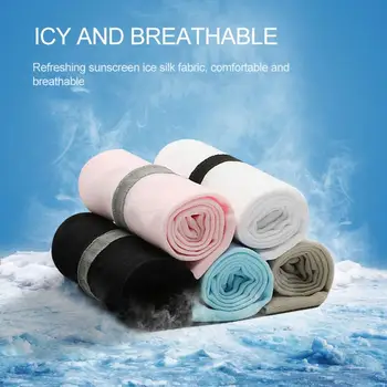 

Unisex Men Women Outdoor Cycling Driving UV Protection Arm Warmer Summer Ice Cuff Sleeves Ice Silk Sunscreen Sleeve