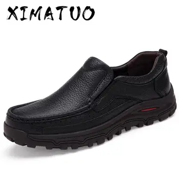 

big size 38-48 mens dress italian leather shoes luxury brand mens loafers genuine leather formal loafers moccasins men